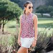 Course to Cocktails golf top with Monarch Beach golf skirt