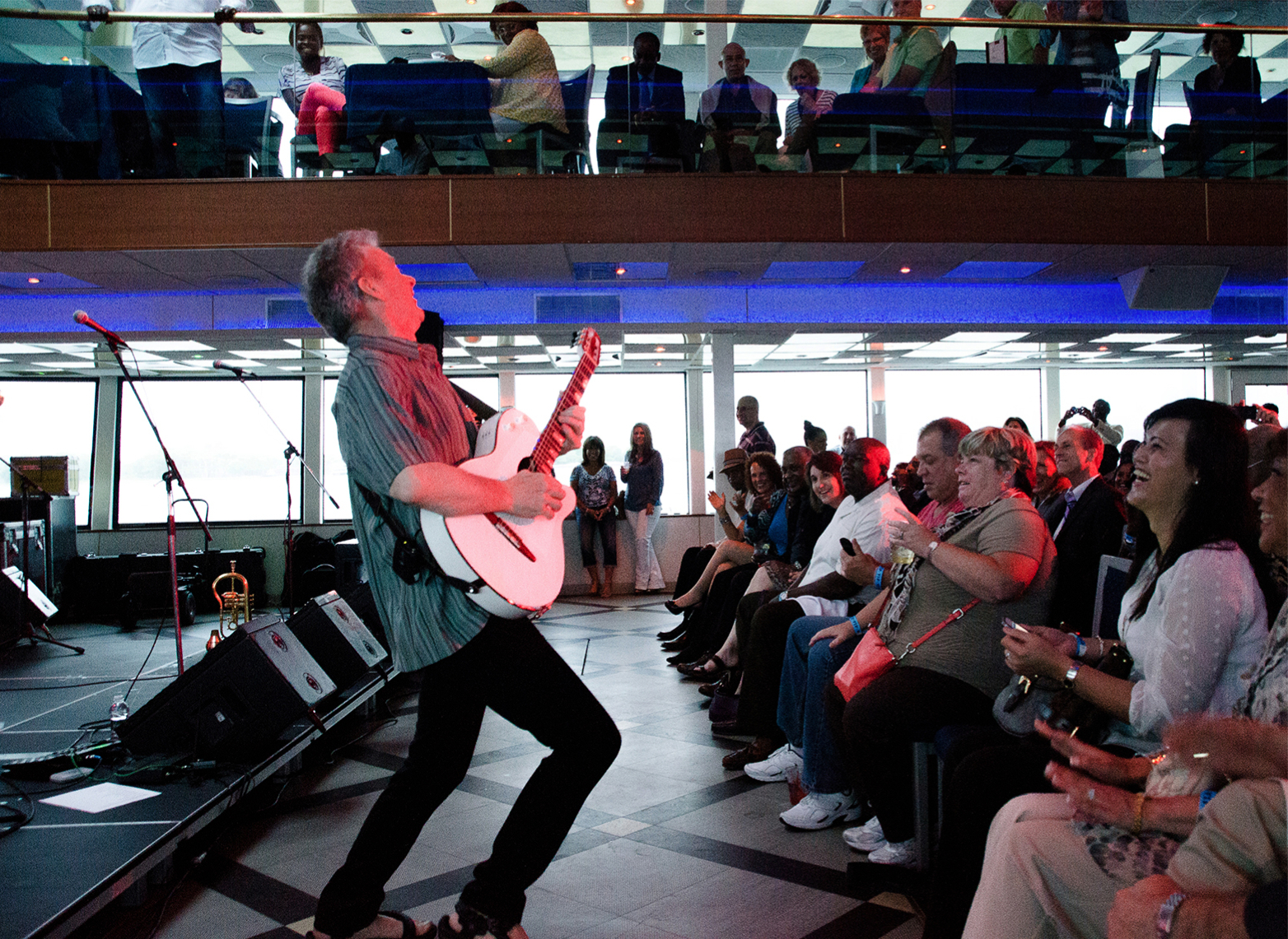 Acclaimed jazz guitarist Peter White performs with multi-instrumentalist Vincent Ingala Wed., Aug. 9 aboard the Smooth Cruise. 7pm, Hornblower Infinity, departing Pier 40, Houston St @ West Side Hwy.