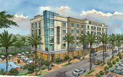 The new Hyatt Place Sandestin at Grand Boulevard will feature 84 rooms and over 1,600 square feet of continuous meeting space.
