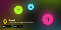 Easily create soundscapes for relaxation, meditation and sleep.