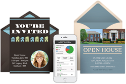 Digital invitations for Real Estate from Modern Stamp
