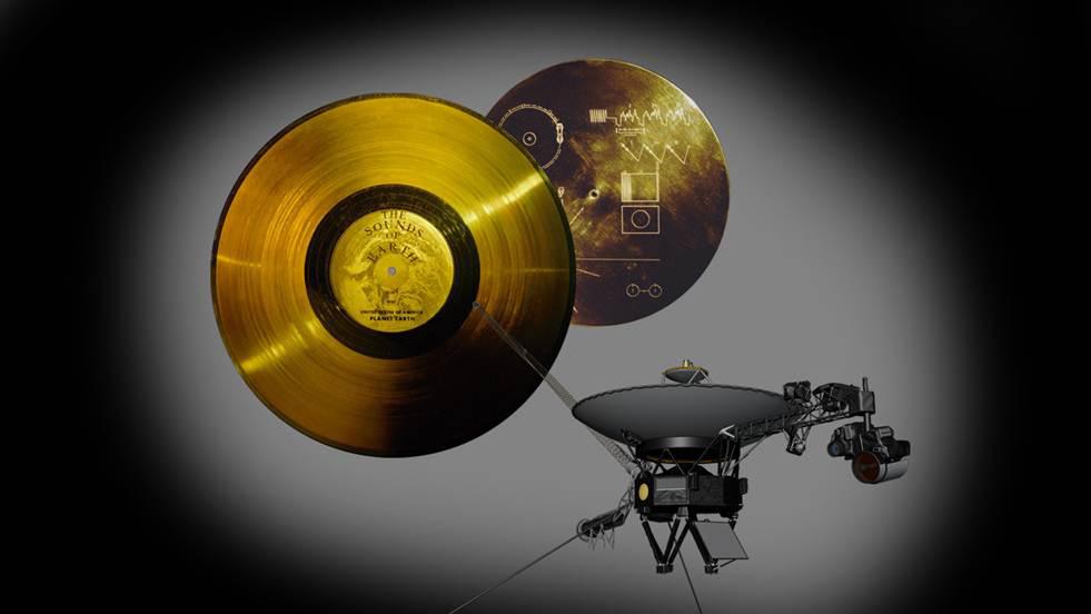 Voyager Golden Record and Spacecraft