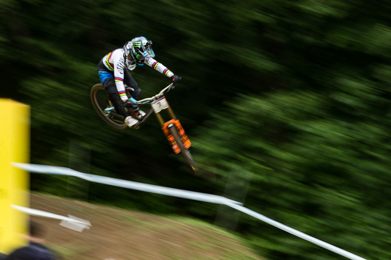 Monster Energy’s Danny Hart Takes Bronze at the UCI Downhill MTB World Cup  in Mont-Sainte-Anne