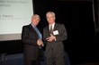 Attorney Patrick Flaherty accepting the Trial Lawyer Excellence Award