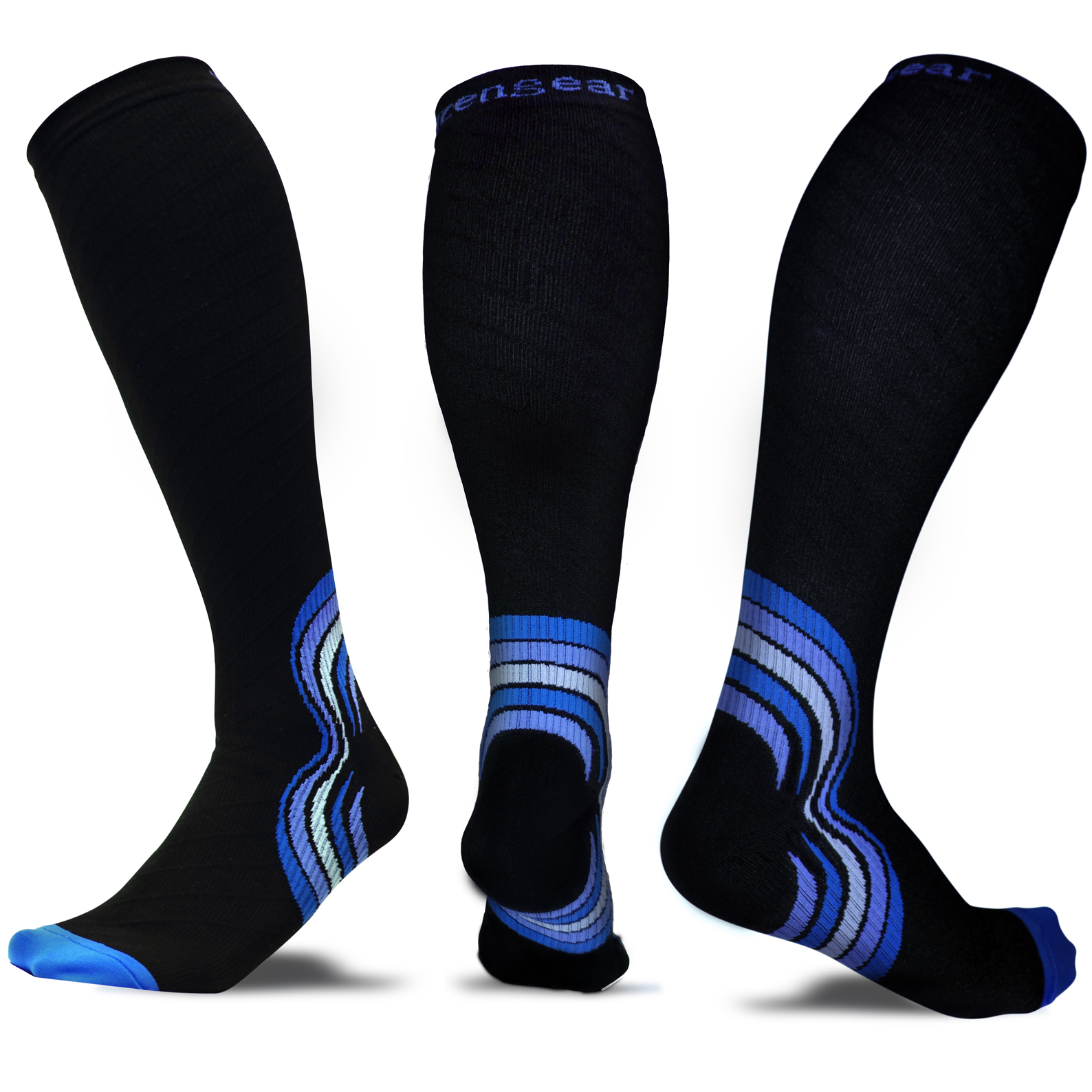 aZengear Launch Stylish and Effective Graduated Compression Socks with ...