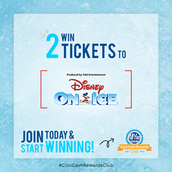 Disney On Ice Cool Cash Rewards Prize