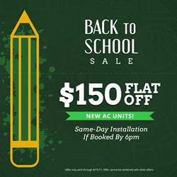 All Year Cooling Back to School Coupon