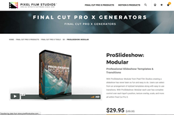 ProSlideshow Modular - Pixel Film Studios Plugins - Final Cut Plugins