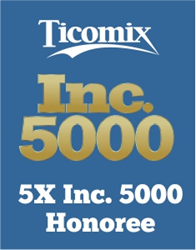 Ticomix Five-Time Inc. 5000 Honoree