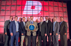 Douglas Battery Team Members Presenting 2017 Award to IBCI Associates