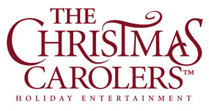 The Christmas Carolers logo words