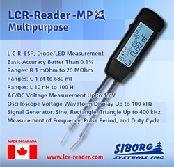LCR-Reader-MP LCR- and ESR-meter