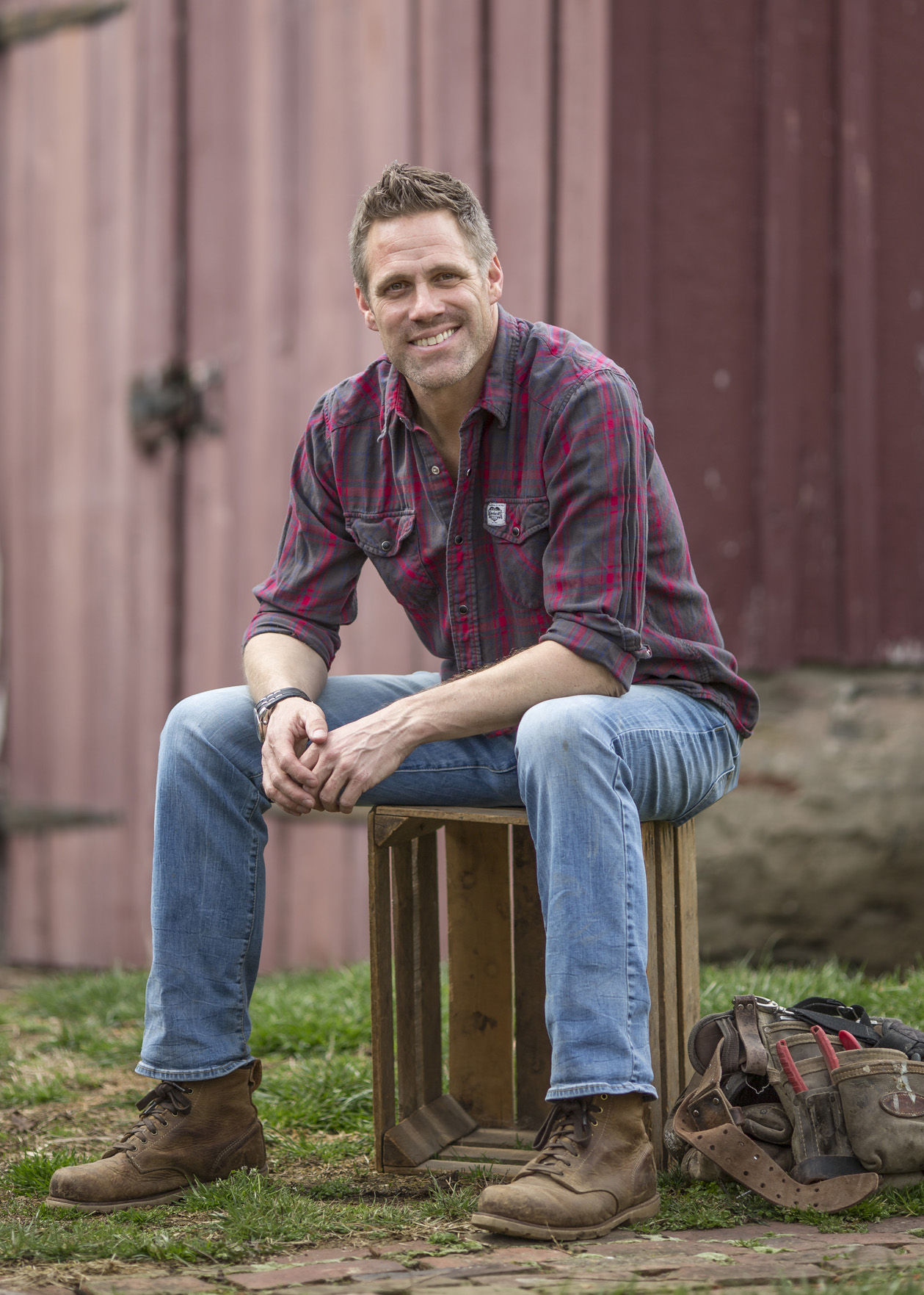 Jeff Devlin, licensed contractor and host of DIY Network's Stone House Revival