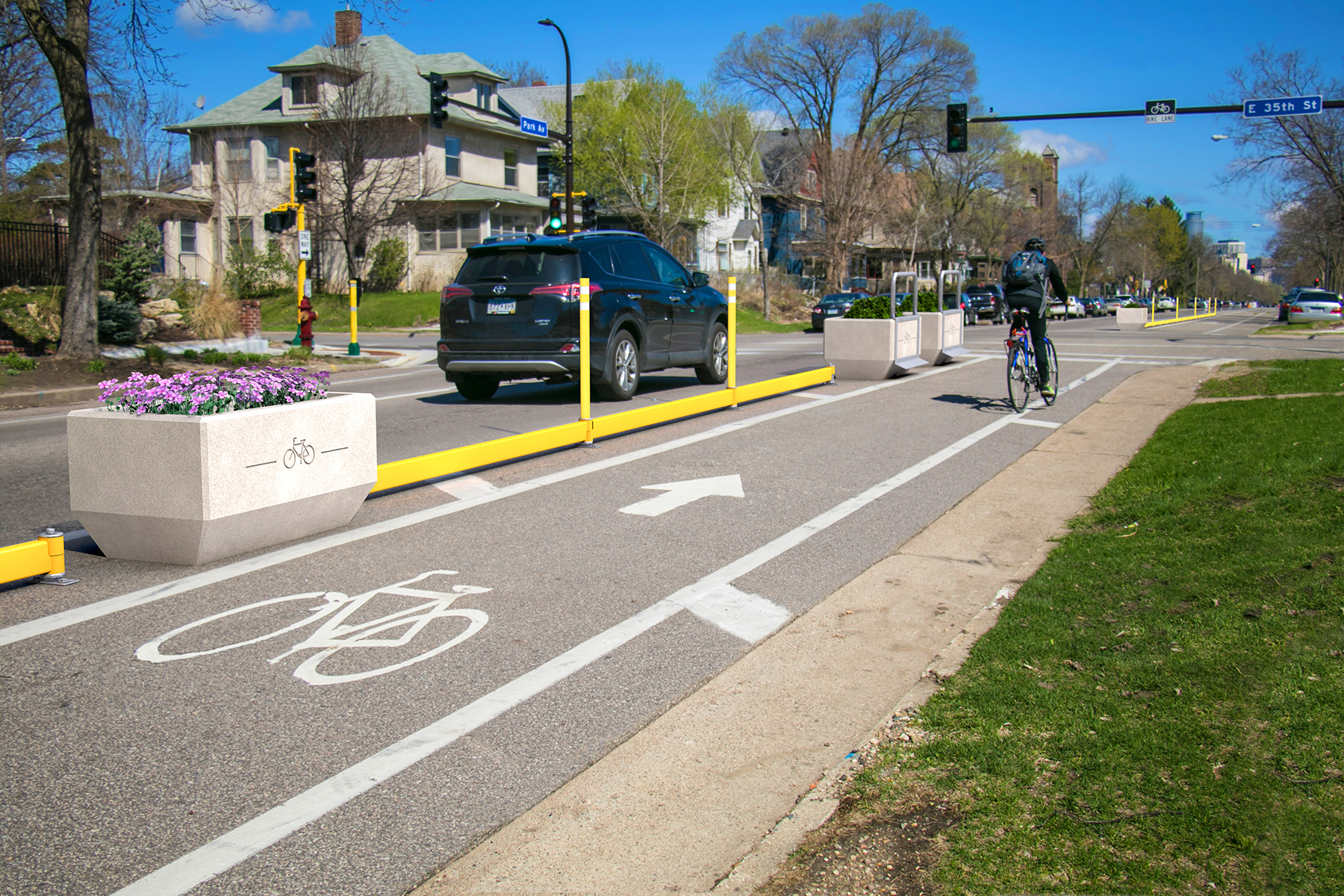 Dero partners with DEZIGNLINE™ to Introduce New Protected Bikeway and ...