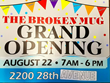 The Broken Mug coffee  house Columbus, Nebraska holds its grand opening August 22, 2017