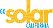 Go Solar California logo.