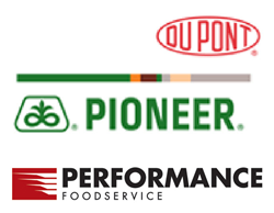 DuPont Pioneer and Performance Food Group Logos