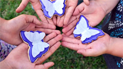 butterfly kisses foundation cookies