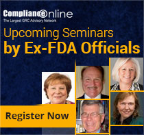 Seminars by Ex-FDA Officials