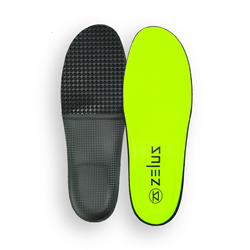 Zelus Insoles presents the Olympus full arch-support insole.