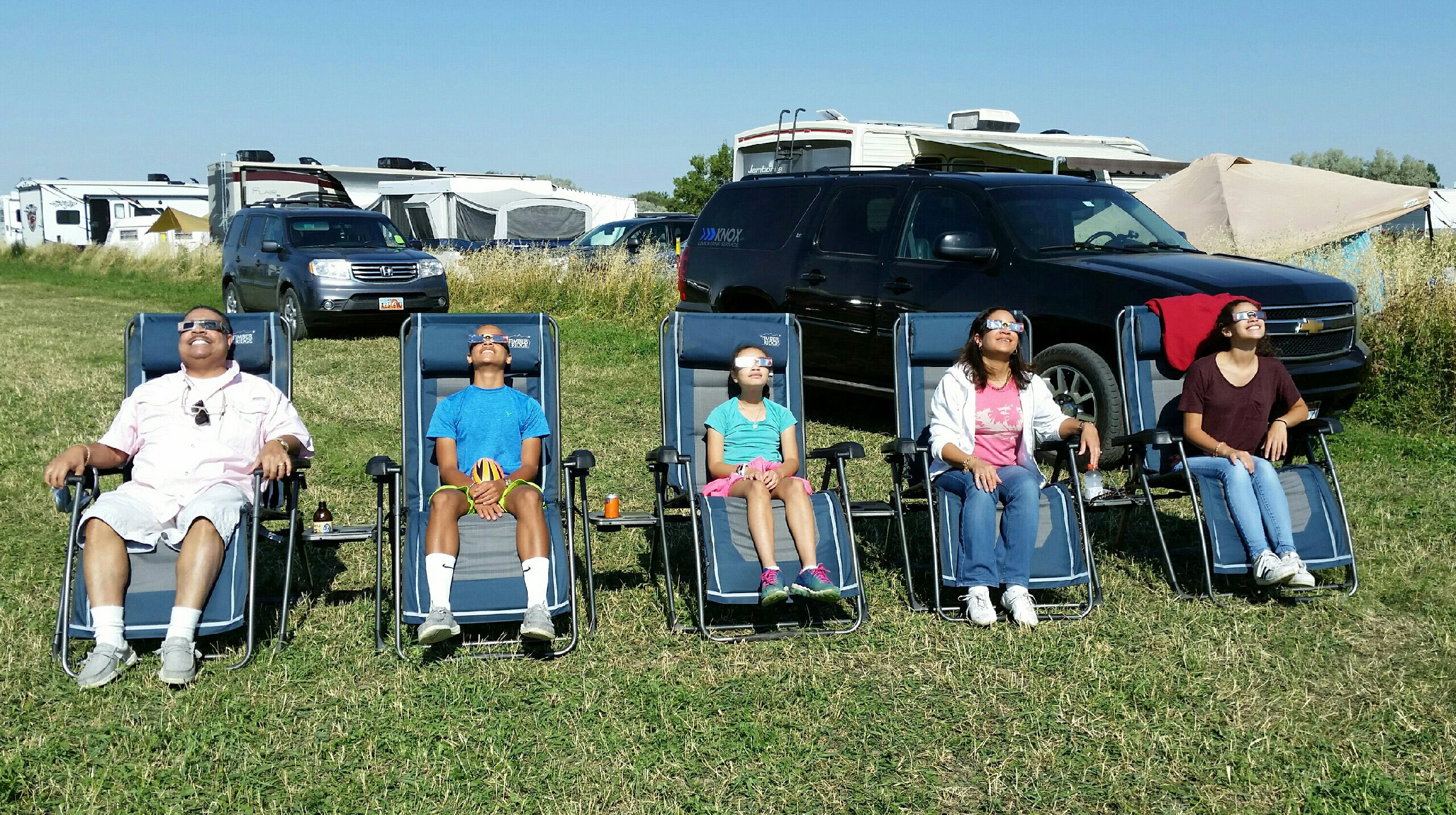 Crutchfield Family Eclipse Idaho 2017