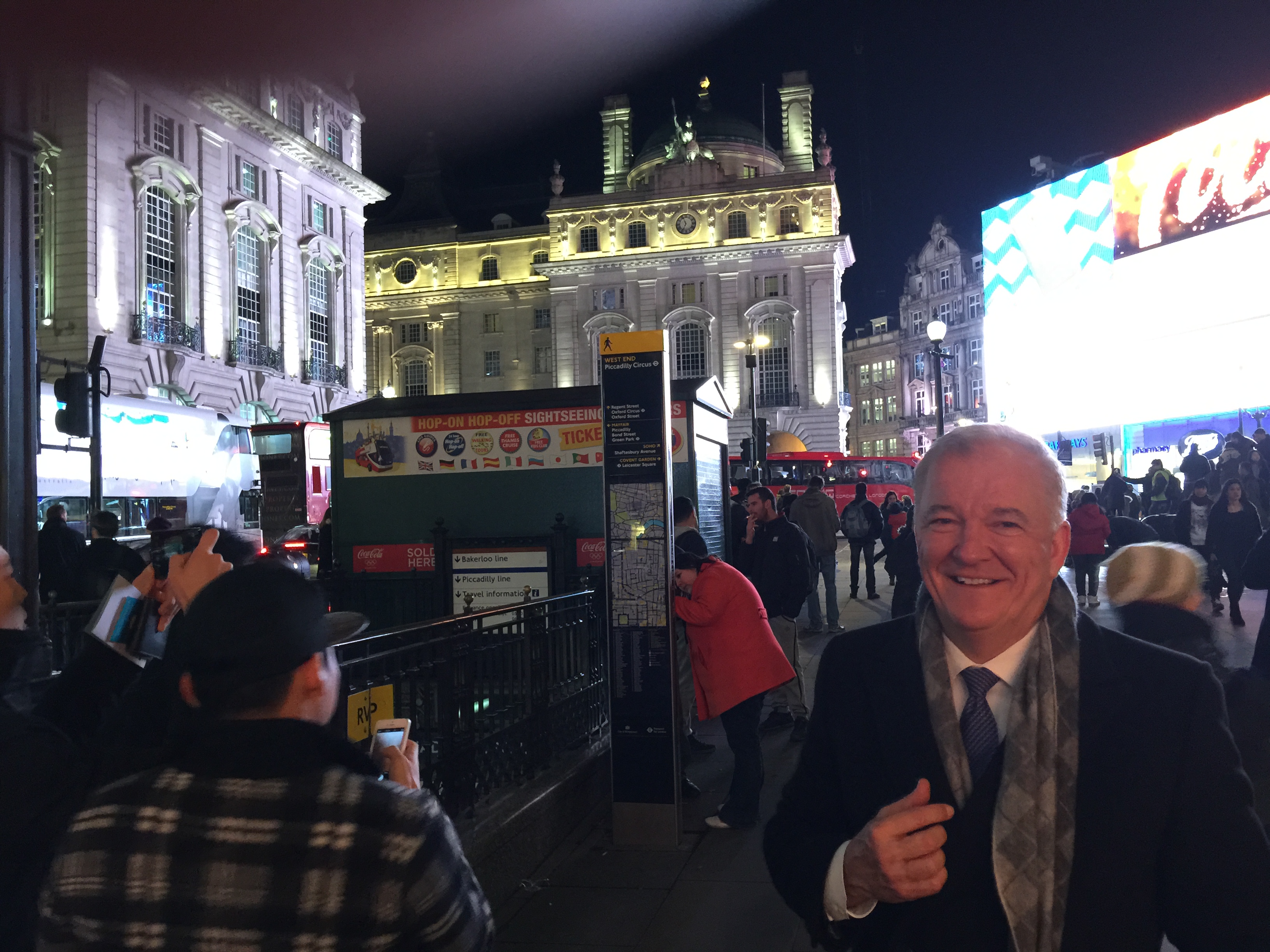 Walter Schindler in London February 2017
