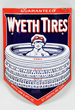 Wyeth Tires w/ Boy Sitting in Tires Logo Porcelain Sign, estimated at $10,000-20,000.