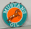 Mustang Oil Porcelain Sign, estimated at $6,000-8,000.
