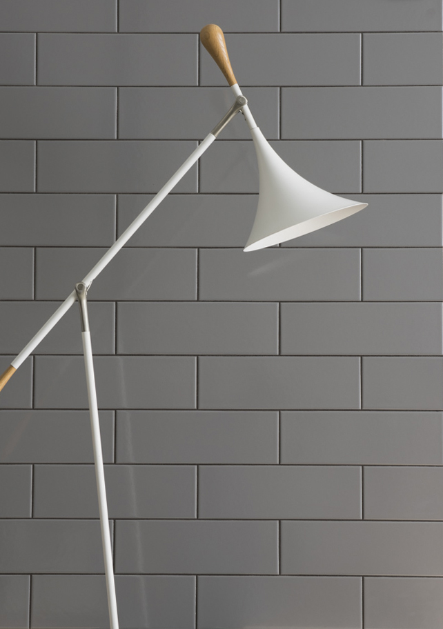 Made to withstand heavy use, Architek is ideal for laundry rooms, bathrooms, steam showers and pools, all at an affordable price point. Shown in Charcoal Grey.