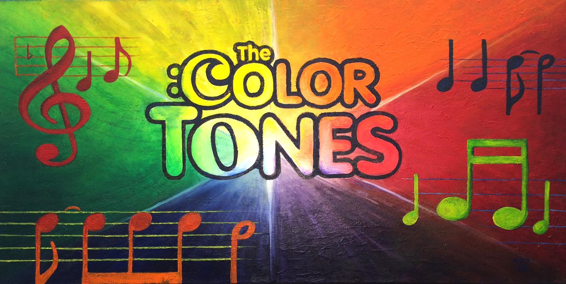 In house band The Color Tones® at Really Big Coloring Books®