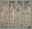 Four Panels of Buddha by Dai Jin