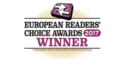 movingimage won one of the top awards for enterprise video -- The Readers’ Choice Award from Streaming Media Europe