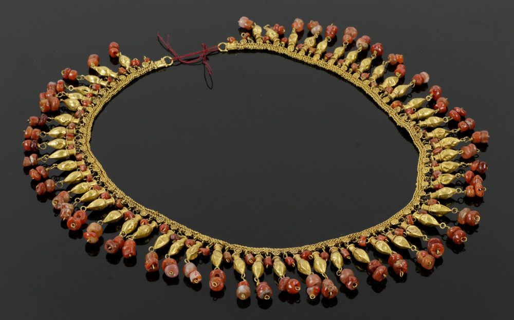Rare Ancient North Persian Gold Necklace