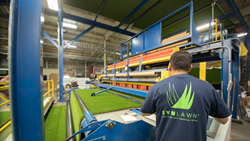 SYNLawn, the country's largest artificial grass manufacturer, makes an industry-first move for ultimate manufacturing cost and quality control.
