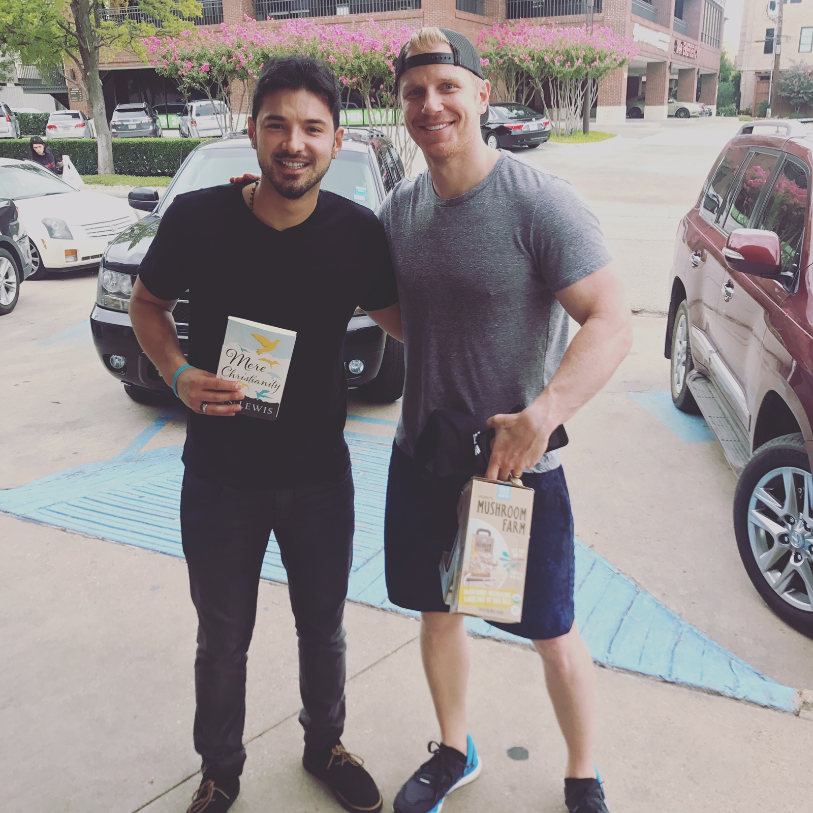 Sean Lowe and Alejandro Velez in Dallas