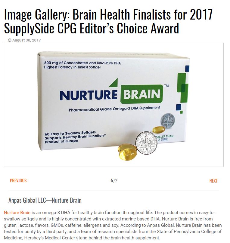 Nurture Brain Semi Finalist