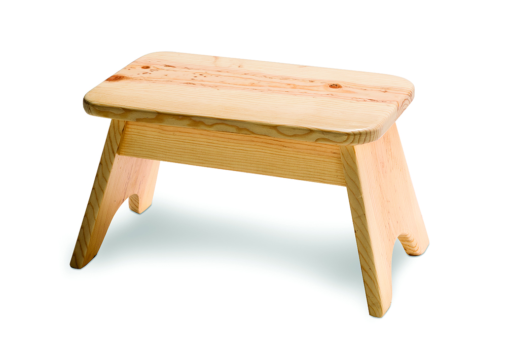 Step Stool Class: in this class, we will take you through the process of doing pocket hole construction and we'll also cover basic routing techniques, assembly and finish sanding operations.