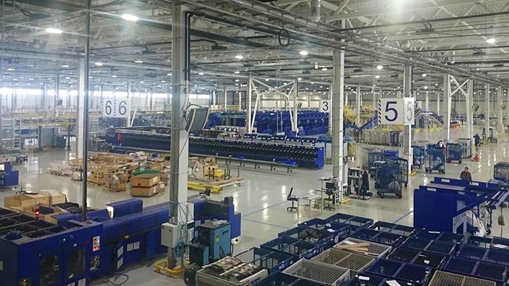 Automated and durable: The automated Russian Post Kazan logistics center processes over one million postal items daily. The facility’s foundation and basement are treated with PENETRON ADMIX.