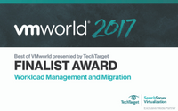 VMWorld  2017 Finalist Award