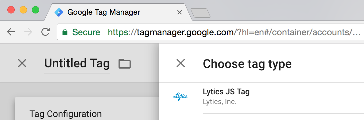 Google Tag Manager Adds Lytics