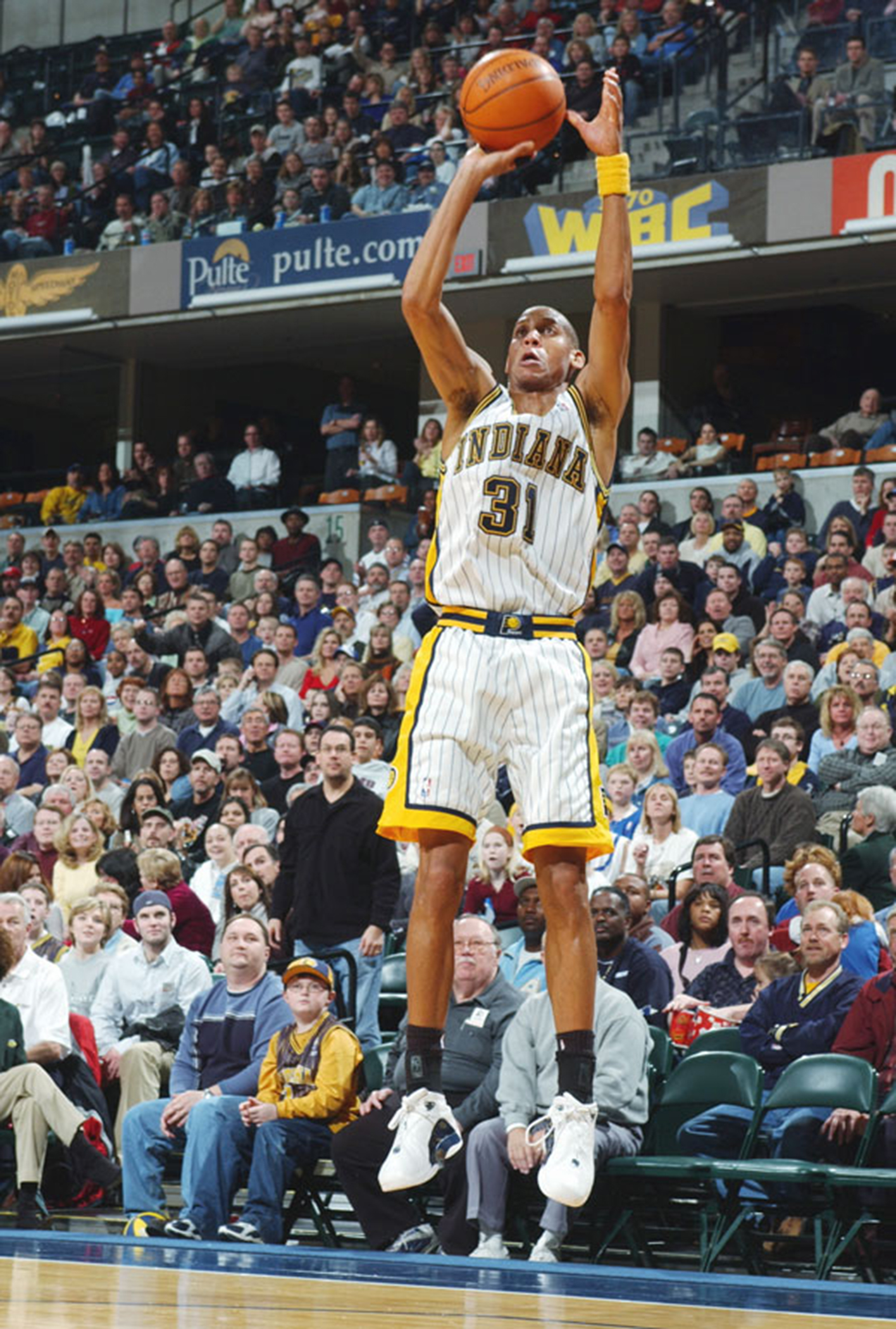 Reggie Miller is considered the king of buzzer beaters and led the Indiana Pacers to the Eastern Conference finals six times earning him a spot in the Naismith Hall of Fame.