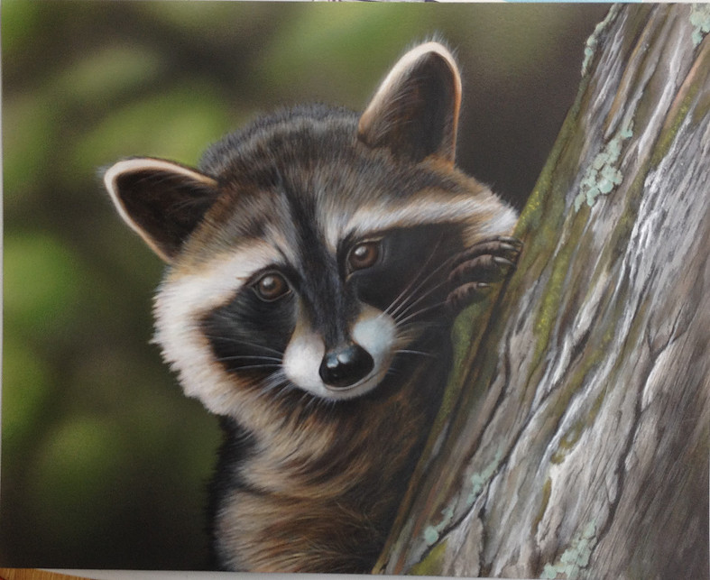 Wildlife is one of the fine art subjects that Kevin Miller likes to create.