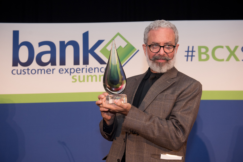 Eric Schaffer, PhD, CEO & Founder at Human Factors International, accepted the award for Best Mobile Experience (bank) for HDFC Bank.