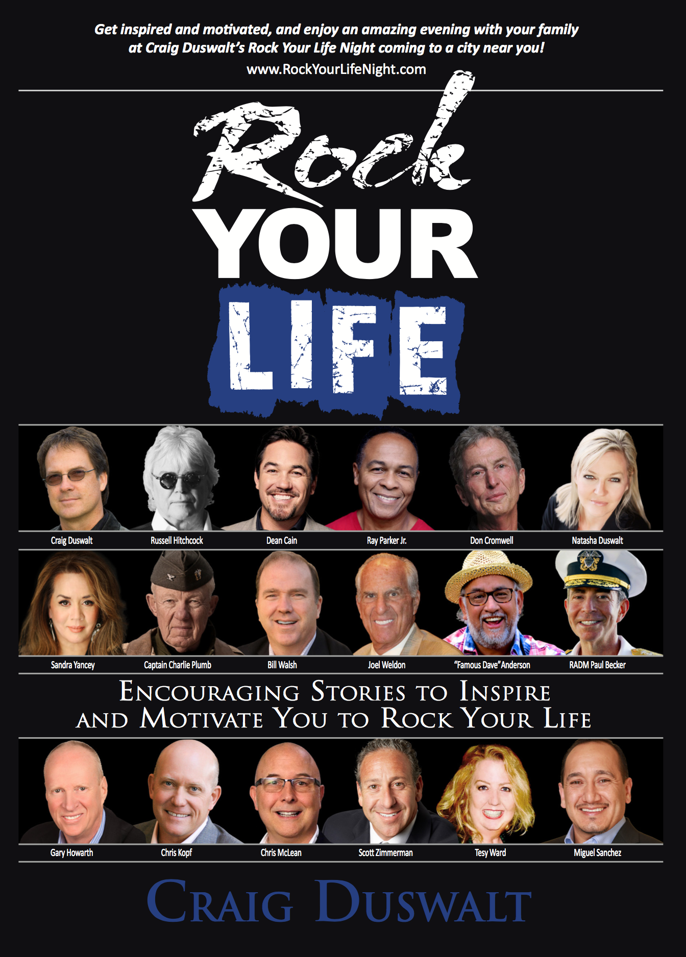 Craig Duswalt's #1 Amazon Best-Selling Book, Rock Your Life, available at www.Amazon.com