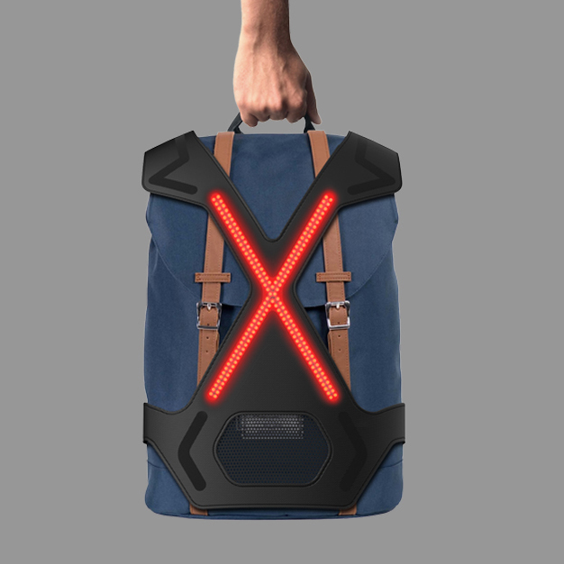 WAYV on a backpack