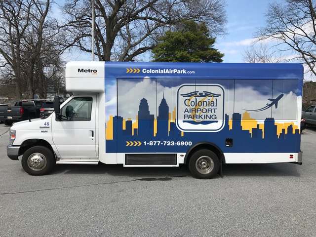 Colonial Parking purchased two E-450 shuttles, each equipped with a ROUSH CleanTech engine. Three years later, the company now operates eight state-of-the-art propane shuttles.