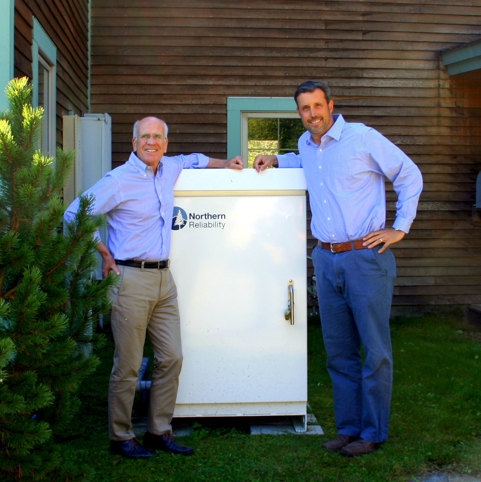 NRI CEO Jay Bellows and Congressman Peter Welch