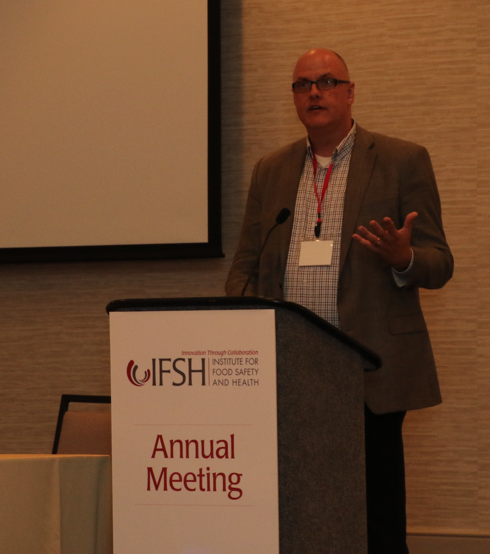 Allen Reed, Chicagoland F & B at IFSH Annual Meeting