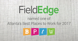 FieldEdge® Named One Of Atlanta’s Best Places To Work For 2017