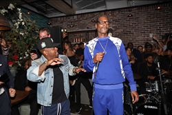 Eugene Remm and Mark Birnbaum celebrate the CATCH One Year Anniversary with Snoop Dogg and Jermaine Dupri